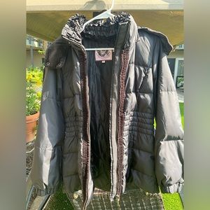 Juicy Couture black puffer jacket